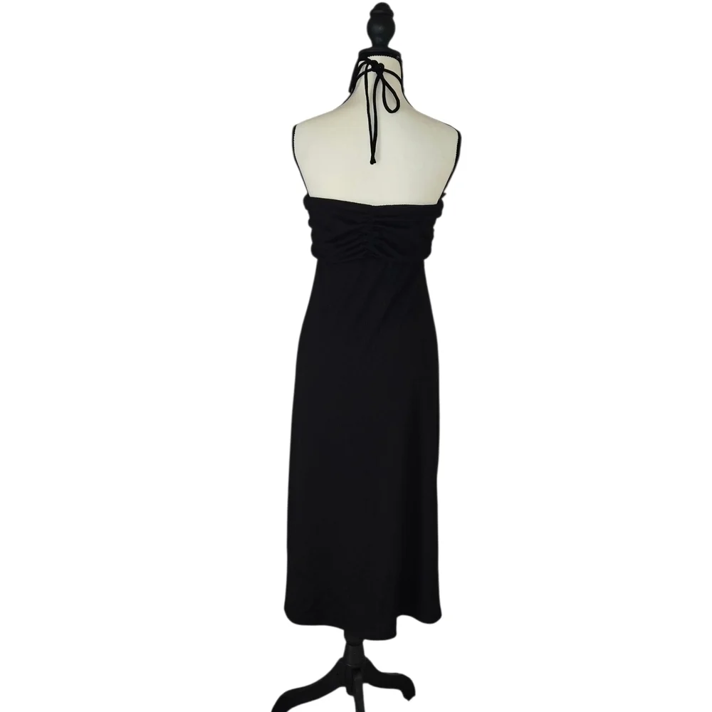Wayf Black Strapless Dress - Picture 2 of 6